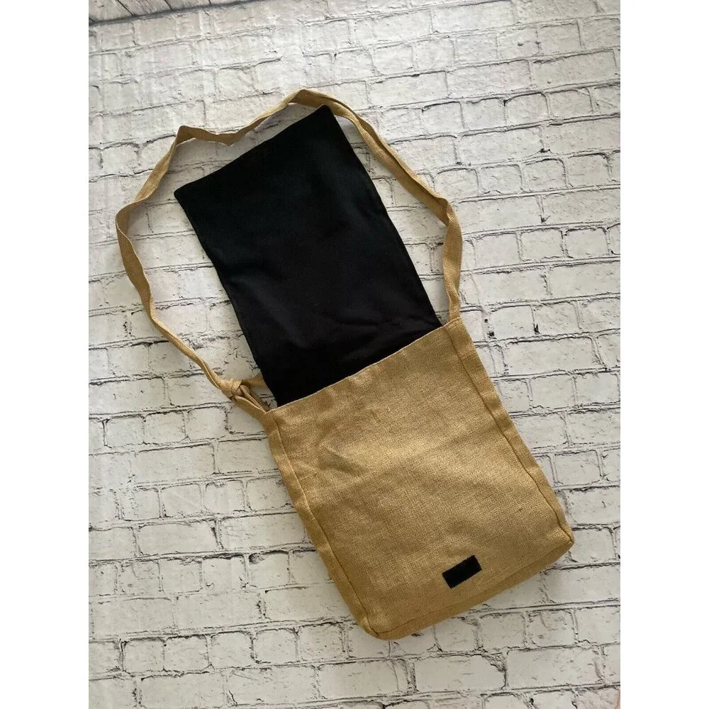 Guatever Guatemala Print Tote Bag Organic‎ Jute Shoulder Bag Made of Coffee Bag